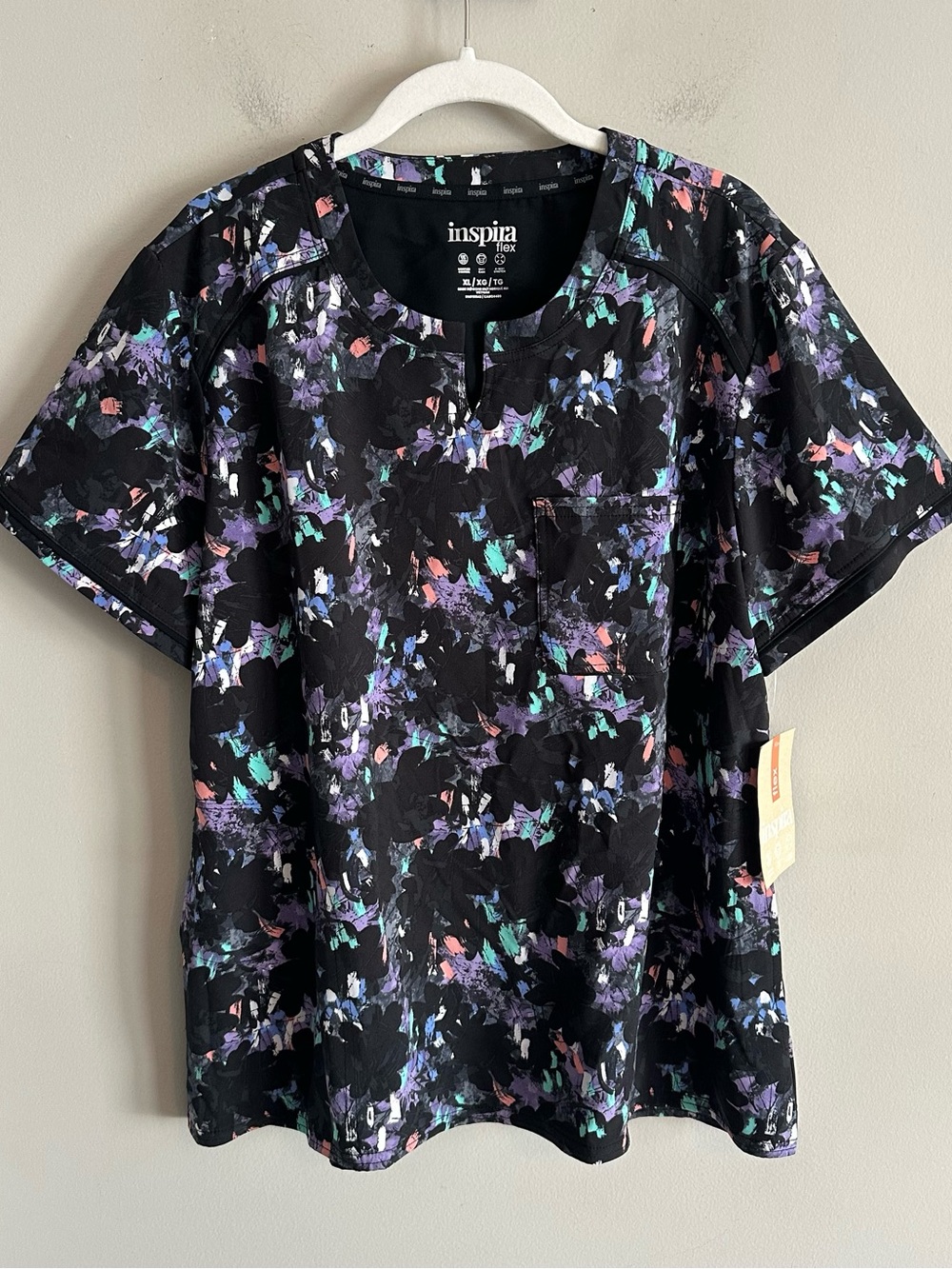 NWT Inspira Flex Scrub Top XL